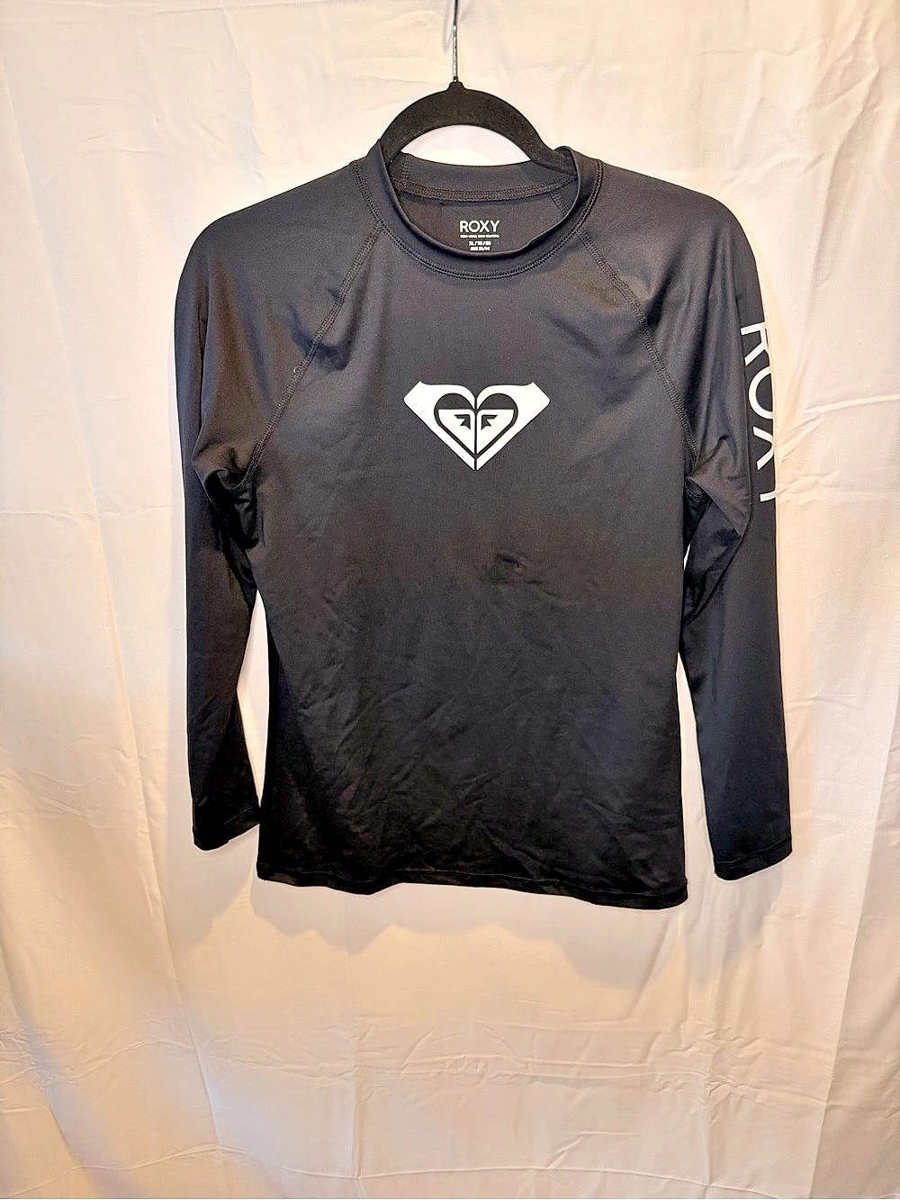 Roxy Long Sleeve Athletic Jersey Black XL